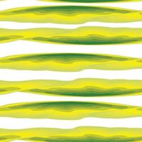 grüne abstrakte wellenstruktur nahtloses muster mit hellgelber farbe auf weißem hintergrund. modische Druckstruktur. Stoff und Textil. sommertrend und ornamenthintergrund. Banner-Vorlage vektor