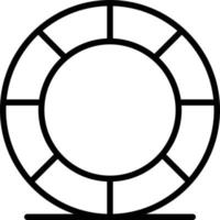 Spin-Line-Symbol vektor