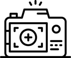 Symbol für die Fotofilmrolle vektor