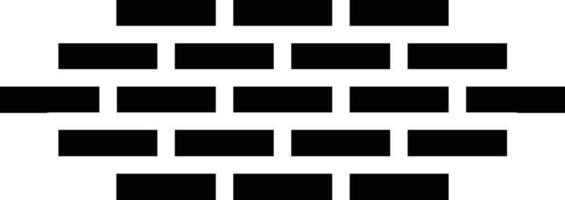 Ziegel-Glyphe-Symbol vektor