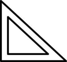 Symbol für die Geometrielinie vektor