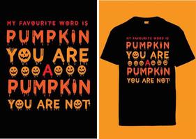 Halloween-T-Shirt-Design vektor