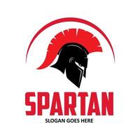 spartansk logotyp. företag logotyp aning vektor