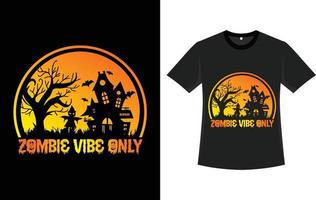 Halloween-T-Shirt-Design vektor