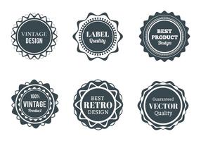 Gratis Vector Wappen, Etiketter Och Badges Set