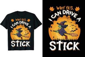 Halloween-Stock-T-Shirt vektor