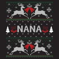 nana. Tröja design, vektor fil