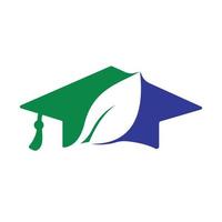 Vektor-Logo-Vorlage für Naturstudenten.