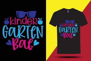 cooles Typografie-T-Shirt-Design, Schulleben-T-Shirt-Design, tolles T-Shirt-Design, inspirierendes Zitat-T-Shirt-Design vektor