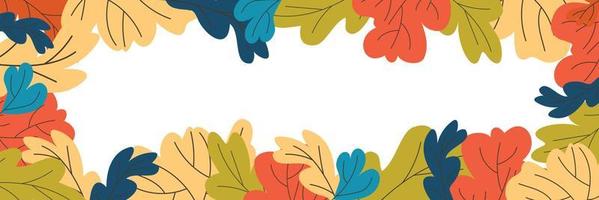 Herbsthintergrundvektor der abstrakten Kunst. luxuriöse tapete im minimalen stil mit goldener linienkunst und botanischen blättern, organischen formen, aquarell. Vektorhintergrund für Banner, Poster, Web und Verpackung. vektor
