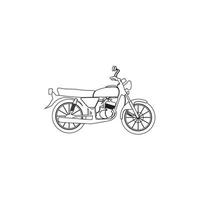 Motorrad Symbol Vektor