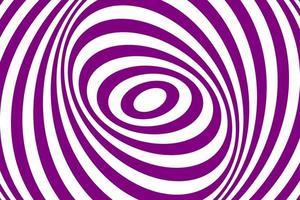 violett abstrakt randig bakgrund. optisk konst. vektor. vektor