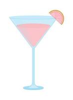 Cocktail-Symbol trinken vektor