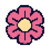 Blumen-Pixel-Kunst vektor