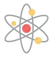 Wissenschaft Atom Studie vektor