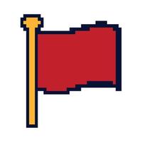 Flagge Pixelkunst vektor