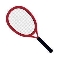 sport tennisracket vektor