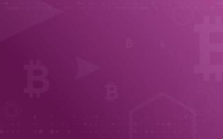 hellgrüner Hintergrund, Illustrationsvektor der Bitcoin-Kryptowährung für Seite, Logo, Karte, Banner, Web und Druck. vektor