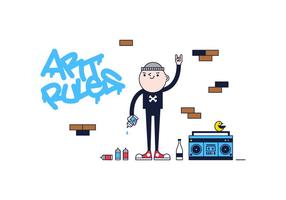 Gratis Graffiti Vector