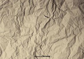 Vector Hintergrund einer zerknitterten Papier Textur
