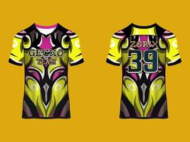 raglan ärmar jersey design vektor