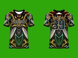 raglan ärmar jersey design vektor