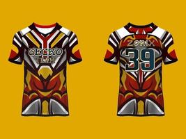 Jersey-Design mit Raglanärmeln vektor