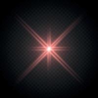 Lense Flare-Lichteffekt vektor