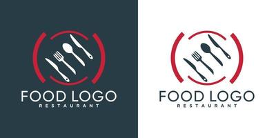 Lebensmittel-Resto-Logo-Design für Unternehmen oder Privatpersonen mit kreativem Element