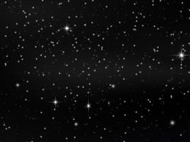 nachtleuchtender sternenhimmel, blauer raumhintergrund mit sternen, raum. schöner Nachthimmel. vektor