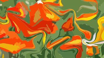 abstrakter flüssiger flüssiger Hintergrund moderne Tapetenvektorillustration vektor