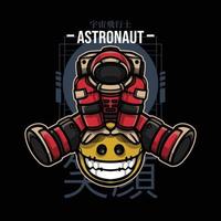 vektor illustration av astronaut