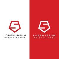 logotyp design abstrakt mall första brev s element med geometri. modern och minimalistisk konstnärlig s symbol. vektor