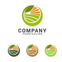 modern natur logotyp design mall vektor