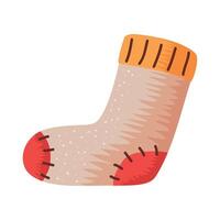 Herbstsocken-Accessoire vektor