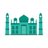Indien Taj Mahal Moschee vektor