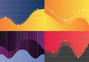 Free Bell Curve Visualisierung Vektor