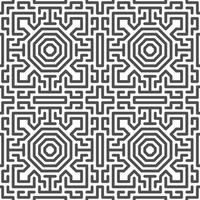 abstrakte nahtlose geometrische Linienmuster 778 vektor