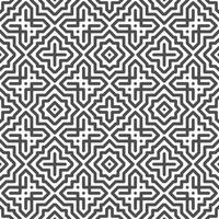 abstraktes nahtloses geometrisches Linienmuster vektor