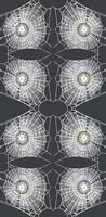 nahtloses Muster des Spinnennetzes vektor