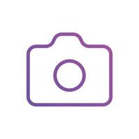 Kamera-Icons-Vektor-Illustration. fotokamerasymbol für seo, website und mobile apps vektor