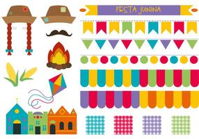 Gratis Junina Vector