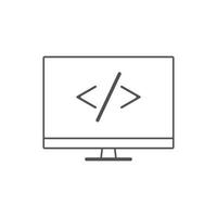 beställnings- kodning ikoner vektor illustration. modern stil beställnings- kodning symbol