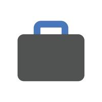 Portfolio-Symbole. Taschen- oder Gepäcksymbol. Konzept für Webdesign vektor