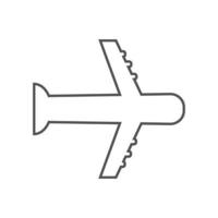 Flugzeug-Icons-Vektor-Illustration vektor