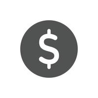 Dollar-Icons-Vektor-Illustration vektor
