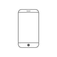 Handy, Smartphone-Symbole. telefon oder mobile zeichenvektorillustration vektor