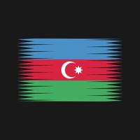 azerbajdzjans flagga vektor. National flagga vektor