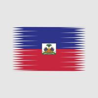 Vektor der Haiti-Flagge. Nationalflagge