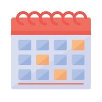 kalenderpåminnelsedatum vektor